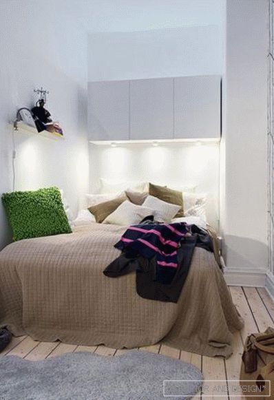 Дизајн карактеристике мале спаваће собе без прозора 3
