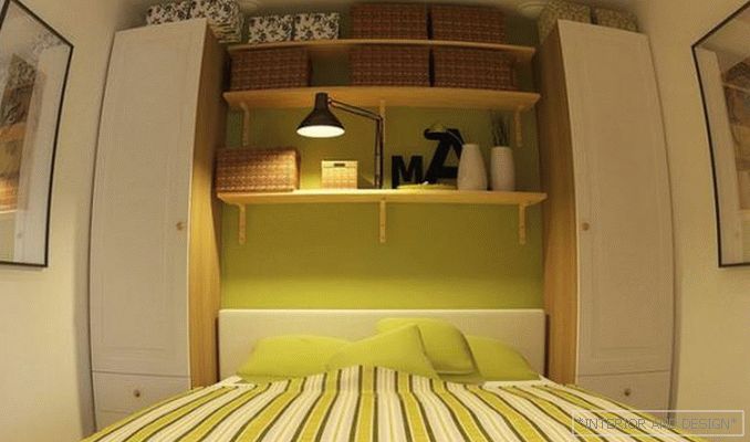 Фотографија дизајна мале спаваће собе