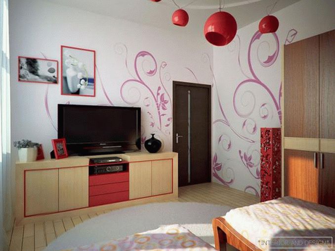 Фотографија собе за тинејџерке у модерном стилу