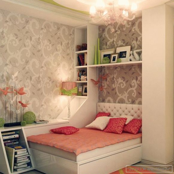 Фотографија собе за тинејџерке у модерном стилу