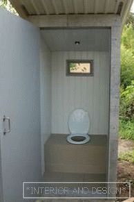 Тоалетна кућа своими руками